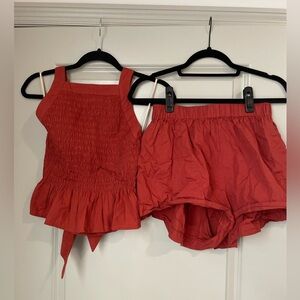 FP Linen Summer Short & Tank Set